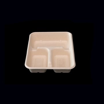 Small 3-Compartment Box | Lunch Box for Meal Prep